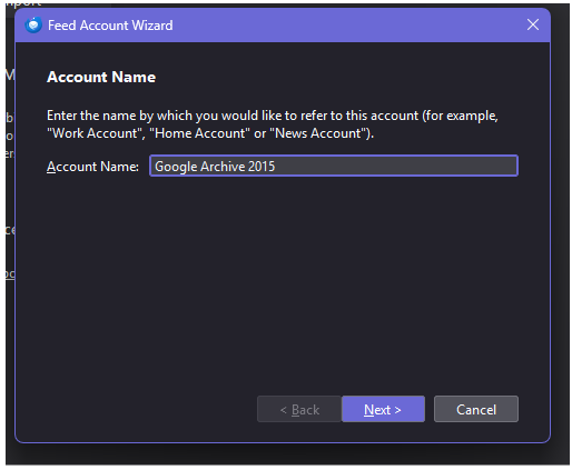 Screenshot 3 of 8, renaming the new account