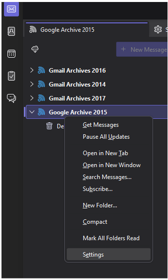 Screenshot 4 of 8, going to the new account right-click menu and settings